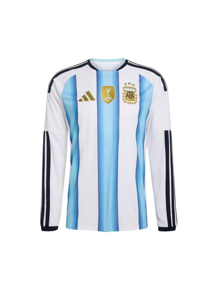 Домашняя футболка с длинным рукавом Adidas Argentina 26 — изображение 1 из 2, белый