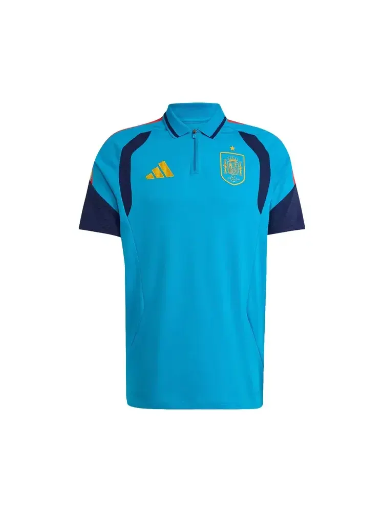 Футболка-поло Adidas Spain 26 Tiro — изображение 1 из 1, синий