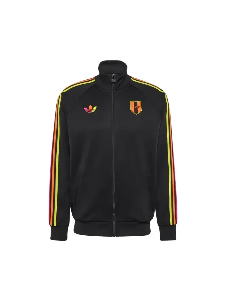 Спортивная куртка-олимпийка Adidas Peru Originals — изображение 1 из 1, черный
