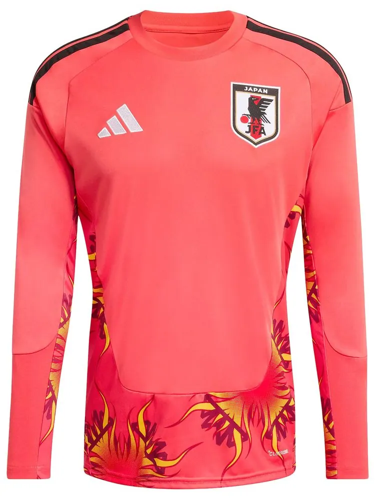 Вратарская футболка Adidas Japan 26 Home с длинным рукавом — изображение 1 из 2, красный