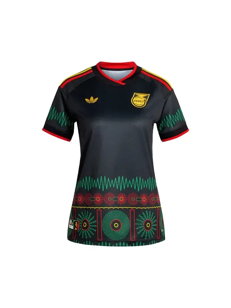 Футболка Adidas Jamaica 26 x Bob Marley Away — изображение 1 из 1, черный