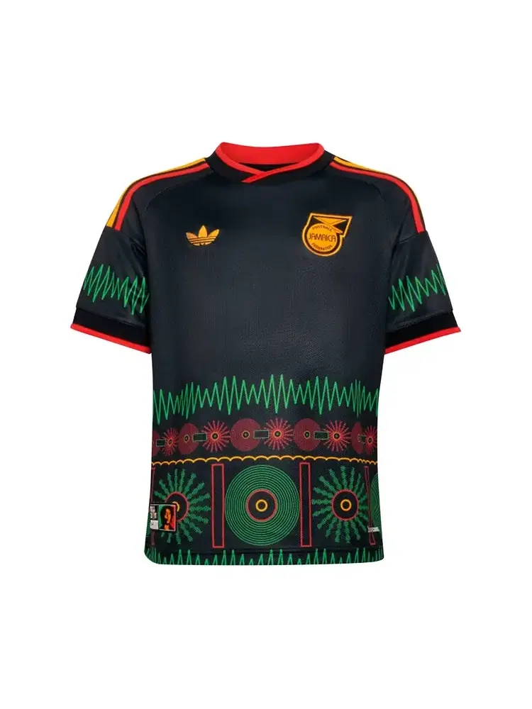 Футболка Adidas Jamaica 26 x Bob Marley Away Jersey — изображение 1 из 2, черный
