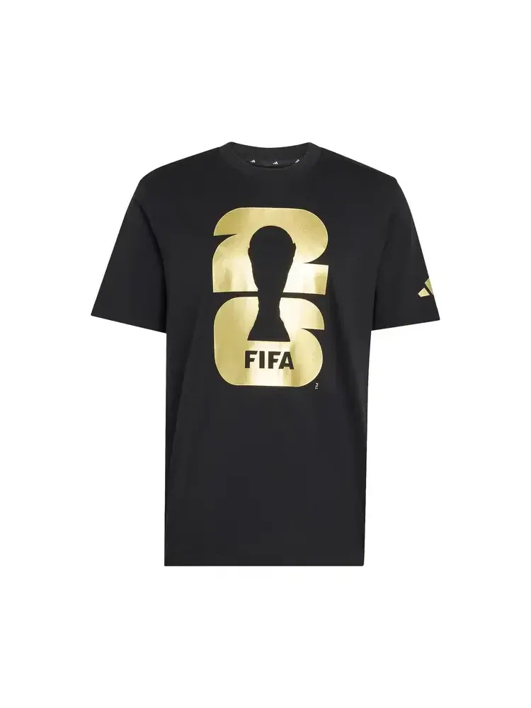 Футболка Adidas FIFA World Cup 26 Official Emblem T-Shirt — изображение 1 из 1, черный