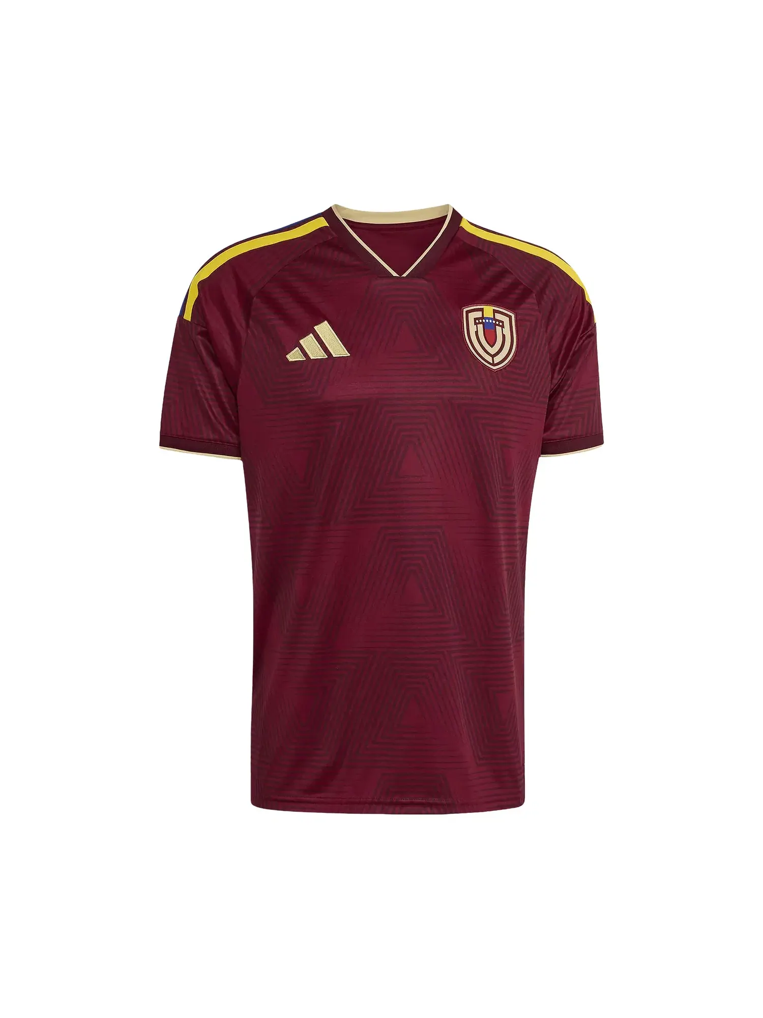 Футболка Adidas Venezuela 26 (азиатский размер) — изображение 1 из 1, бордовый