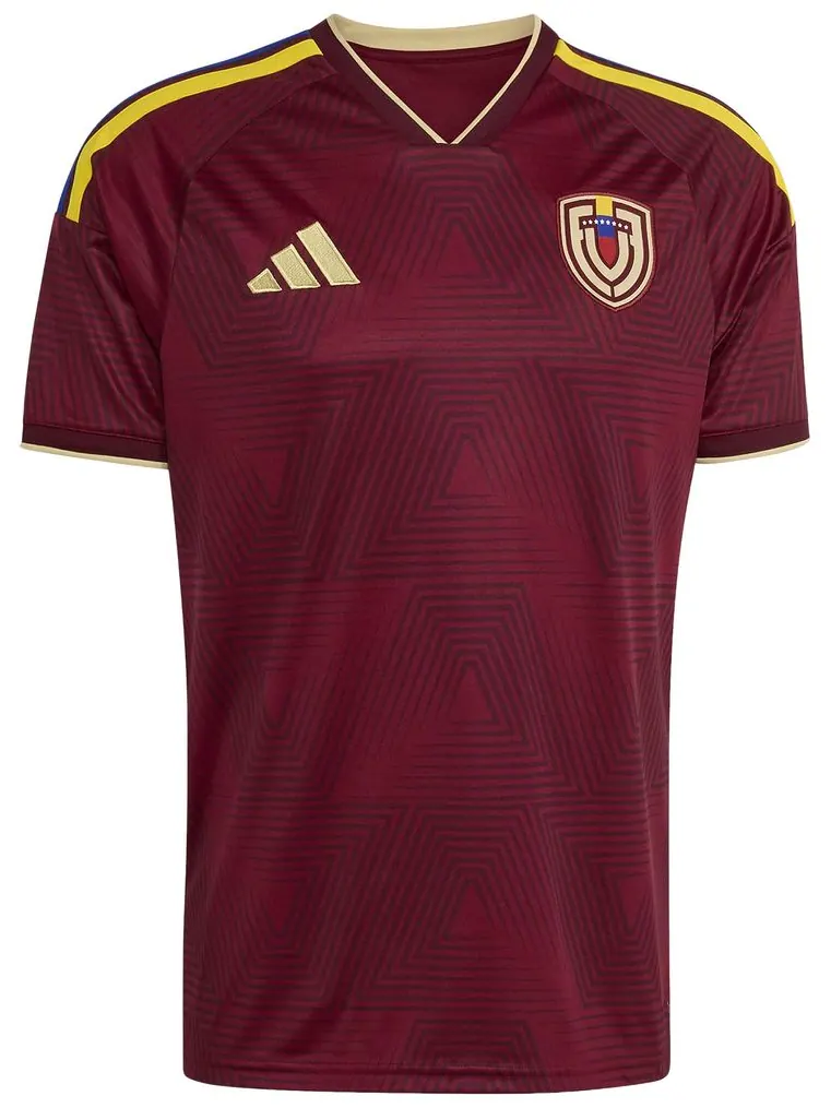 Домашняя футболка Adidas Venezuela 26 — изображение 1 из 2, красный