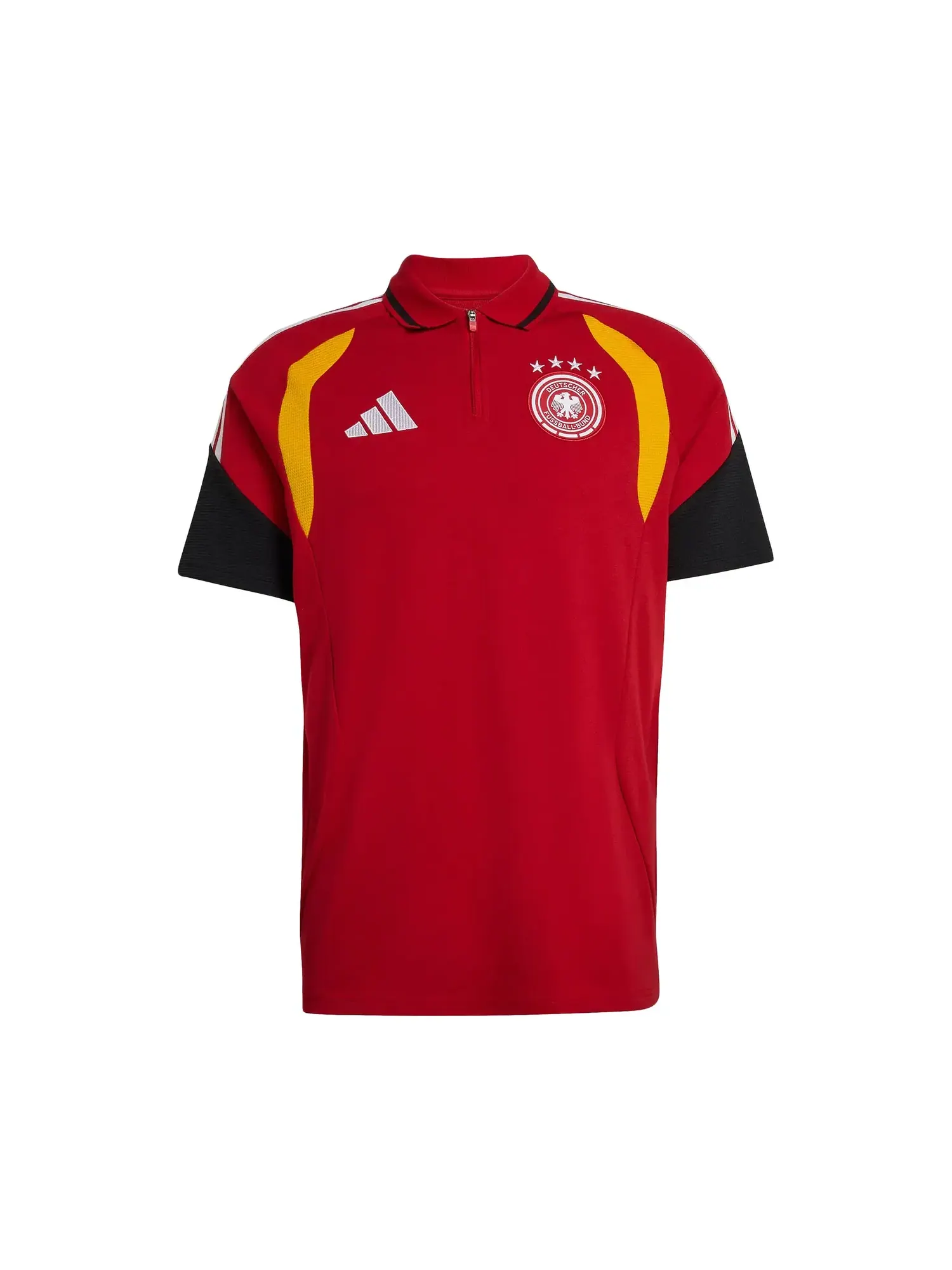Футболка-поло Adidas Germany 26 Tiro — изображение 1 из 1, красный