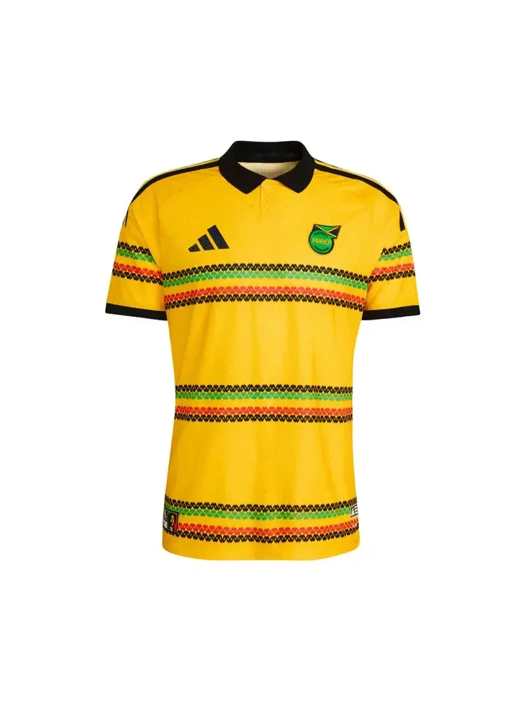 Спортивная футболка Adidas Jamaica 26 x Bob Marley Home Authentic — изображение 1 из 1, желтый