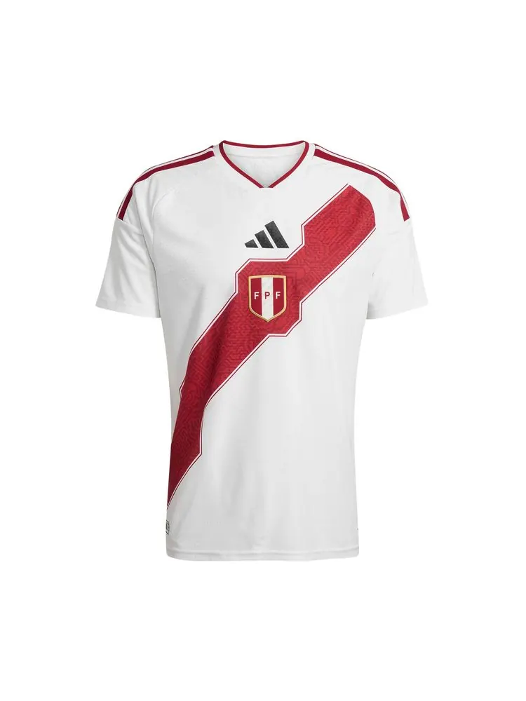 Домашняя футболка Adidas Peru 26, аутентичная — изображение 1 из 2, белый