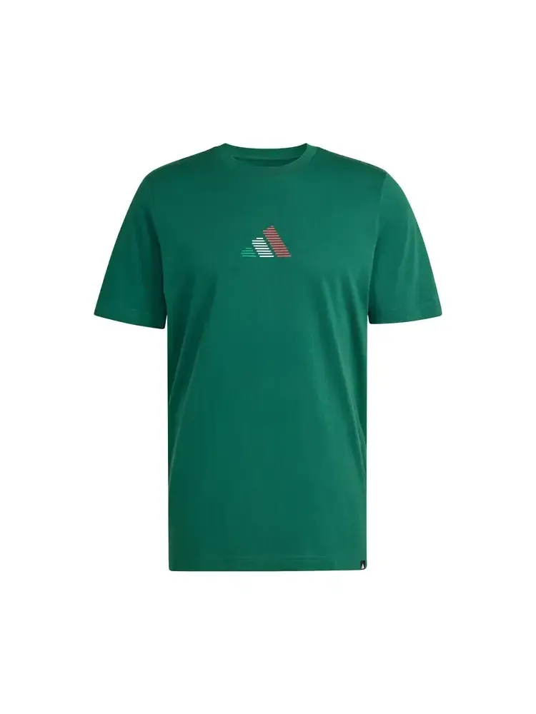 Футболка Adidas Mexico Azteca Graphic — изображение 1 из 1, зеленый
