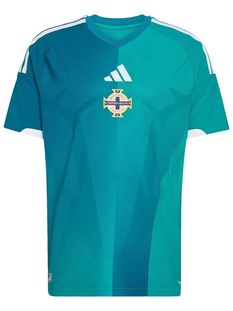 Домашняя футболка Adidas сборной Северной Ирландии — изображение 1 из 2, зеленый