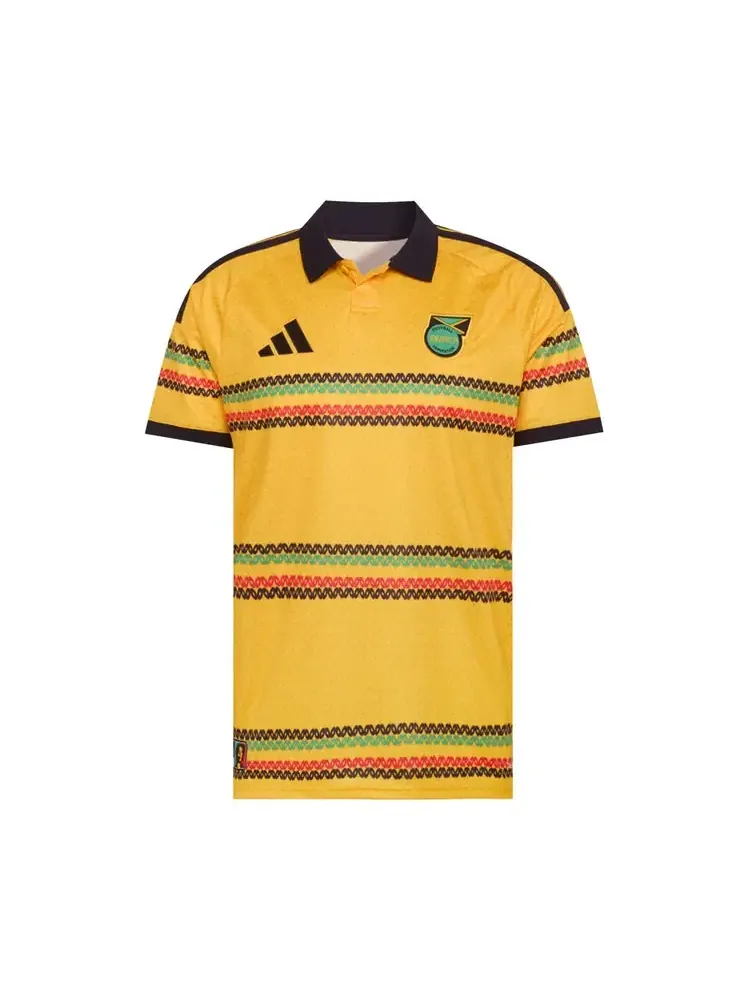 Домашняя футболка Adidas Jamaica 26 x Bob Marley — изображение 1 из 1, золотистый