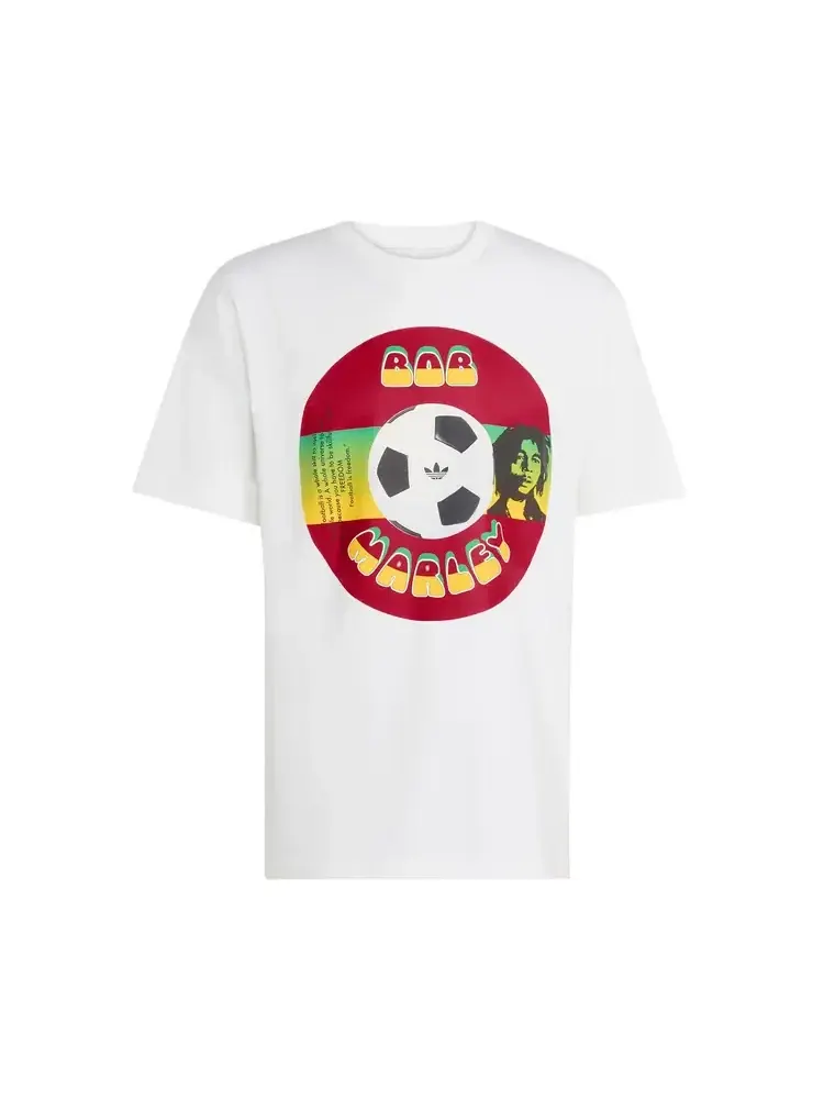 Футболка Adidas Bob Marley Originals — изображение 1 из 1, белый