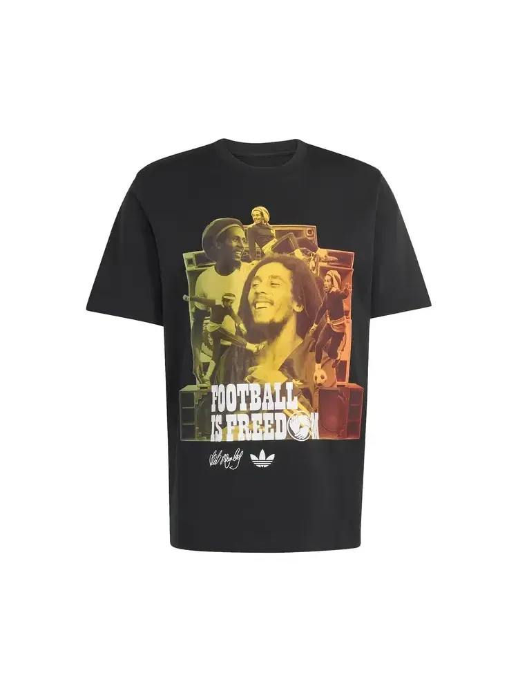 Футболка Adidas Bob Marley Originals — изображение 1 из 1, черный