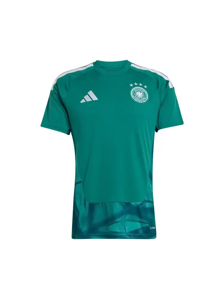 Футболка джерси Adidas Germany 26 Home Goalkeeper — изображение 1 из 2, зеленый
