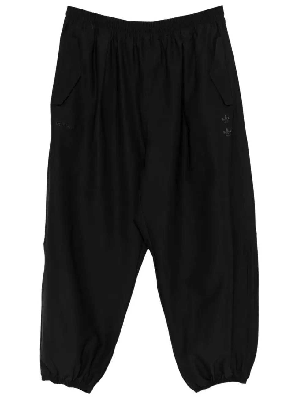 Спортивные брюки Adidas x Willy Chavarria из саржи — изображение 1 из 1, черный
