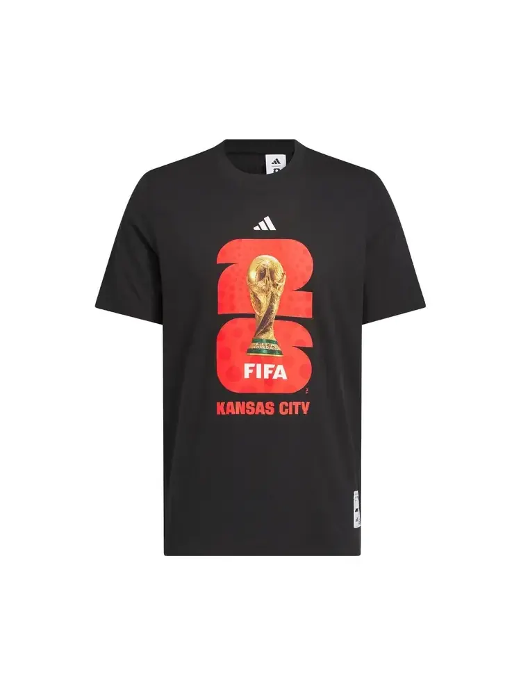 Футболка Adidas FIFA World Cup 26 Host City Kansas City — изображение 1 из 1, черный