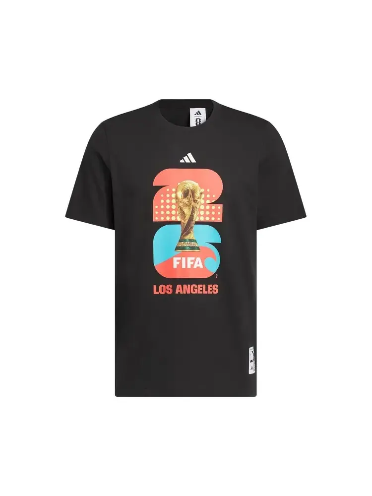 Футболка Adidas FIFA World Cup 26 Host City Los Angeles Graphic — изображение 1 из 1, черный