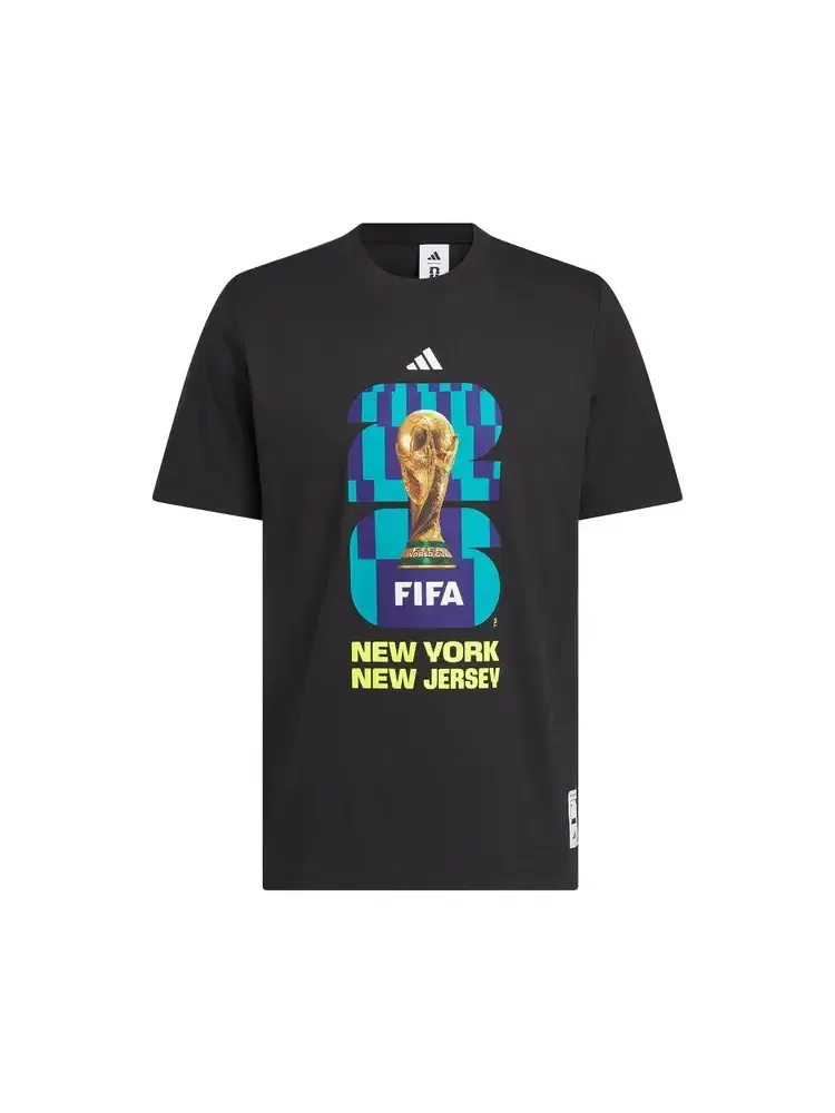 Футболка Adidas FIFA World Cup 26 Host City New York — изображение 1 из 1, черный