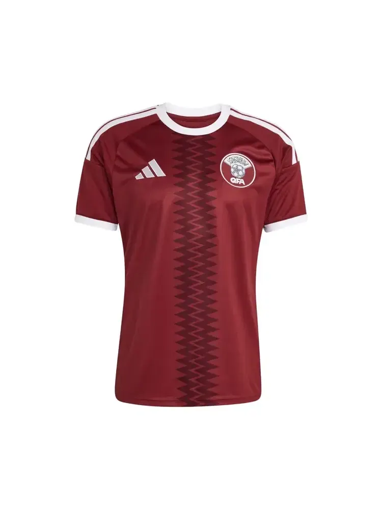 Футболка джерси Adidas Qatar 26 Home — изображение 1 из 2, красный