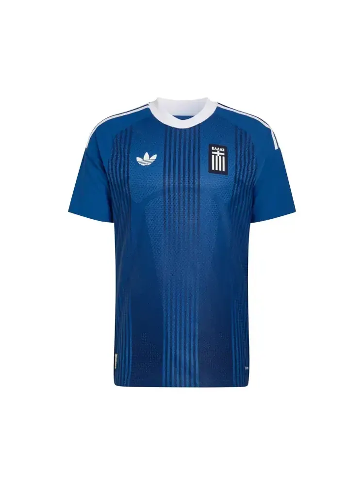 Футболка джерси Adidas Greece 26 Away Authentic — изображение 1 из 1, синий