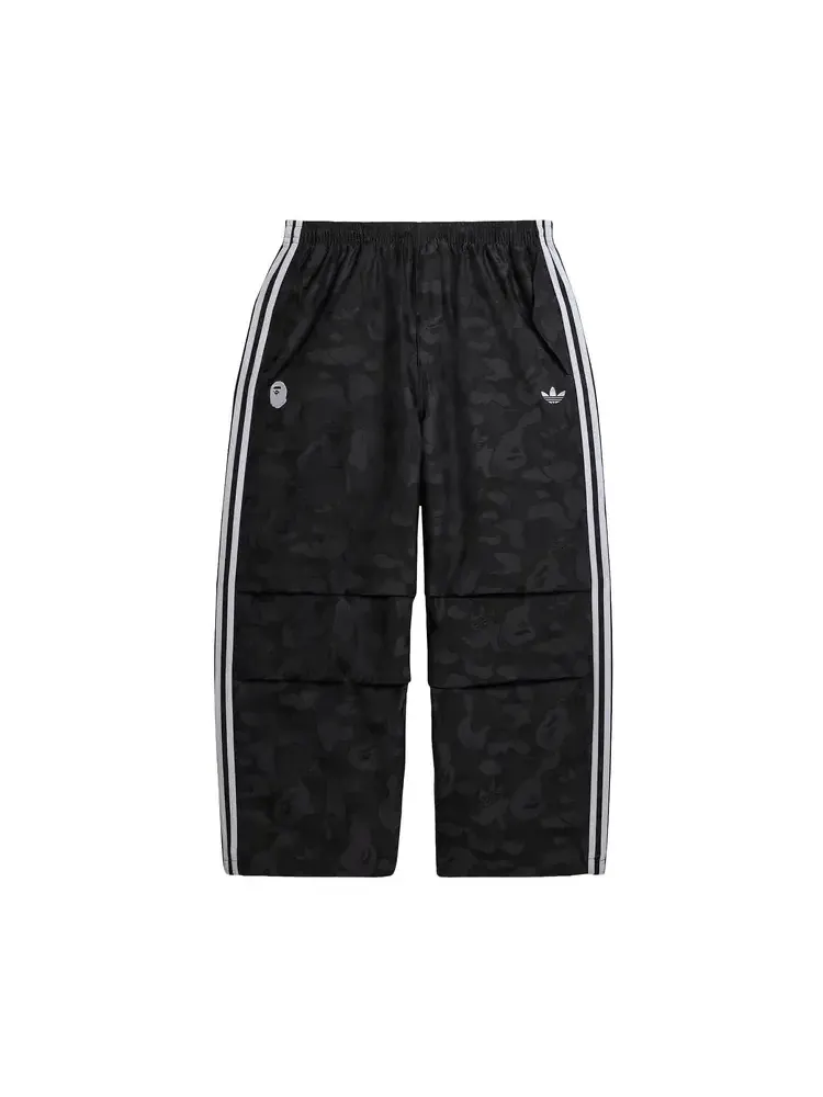 Брюки Adidas x BAPE Jacquard 'Black' — изображение 1 из 2, черный