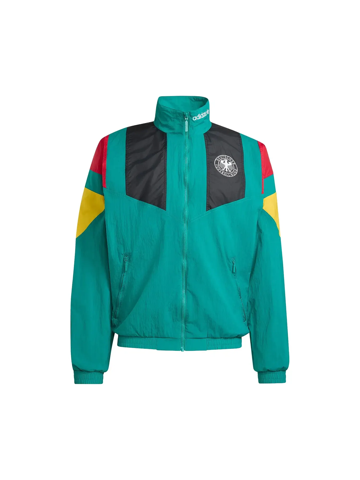 Спортивная футболка Adidas Germany Eqt Track Top — изображение 1 из 1, зеленый