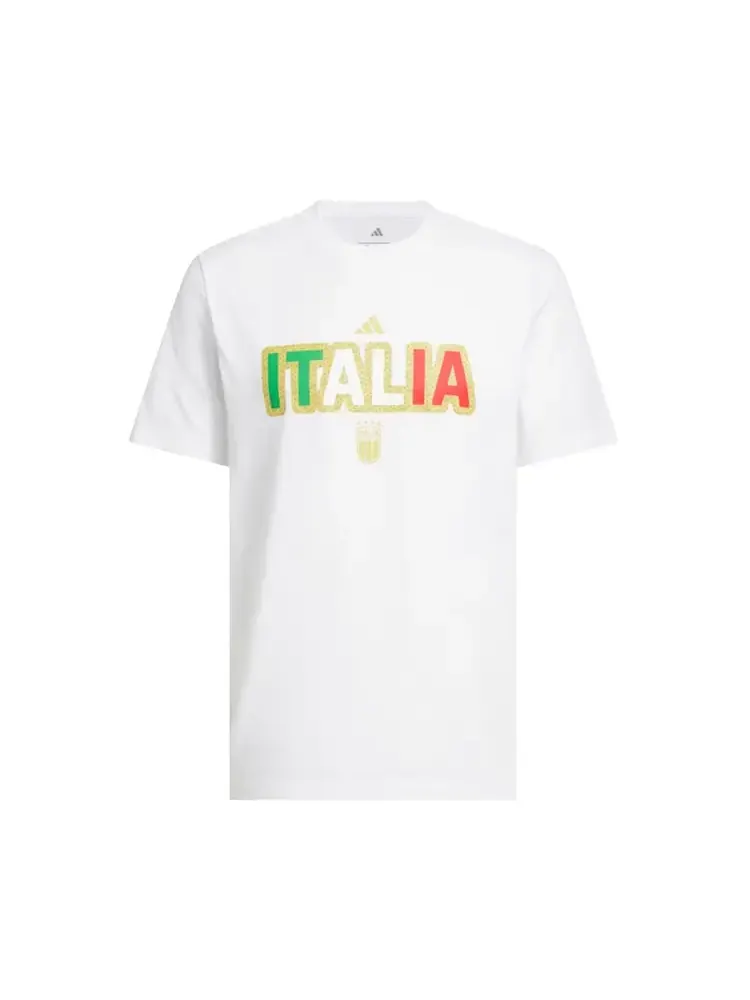 Футболка Adidas FIFA World Cup 26 Italy Home Graphic Tee 'White' — изображение 1 из 1, белый