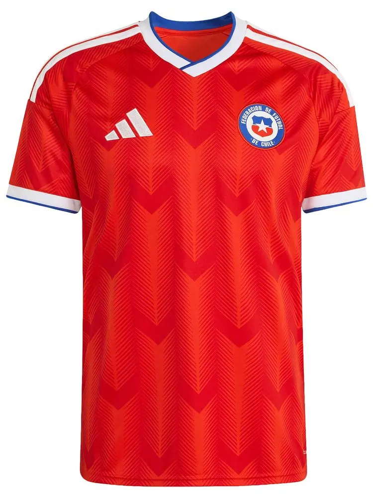 Домашняя футболка Adidas Chile 26, цвет — изображение 1 из 2, красный