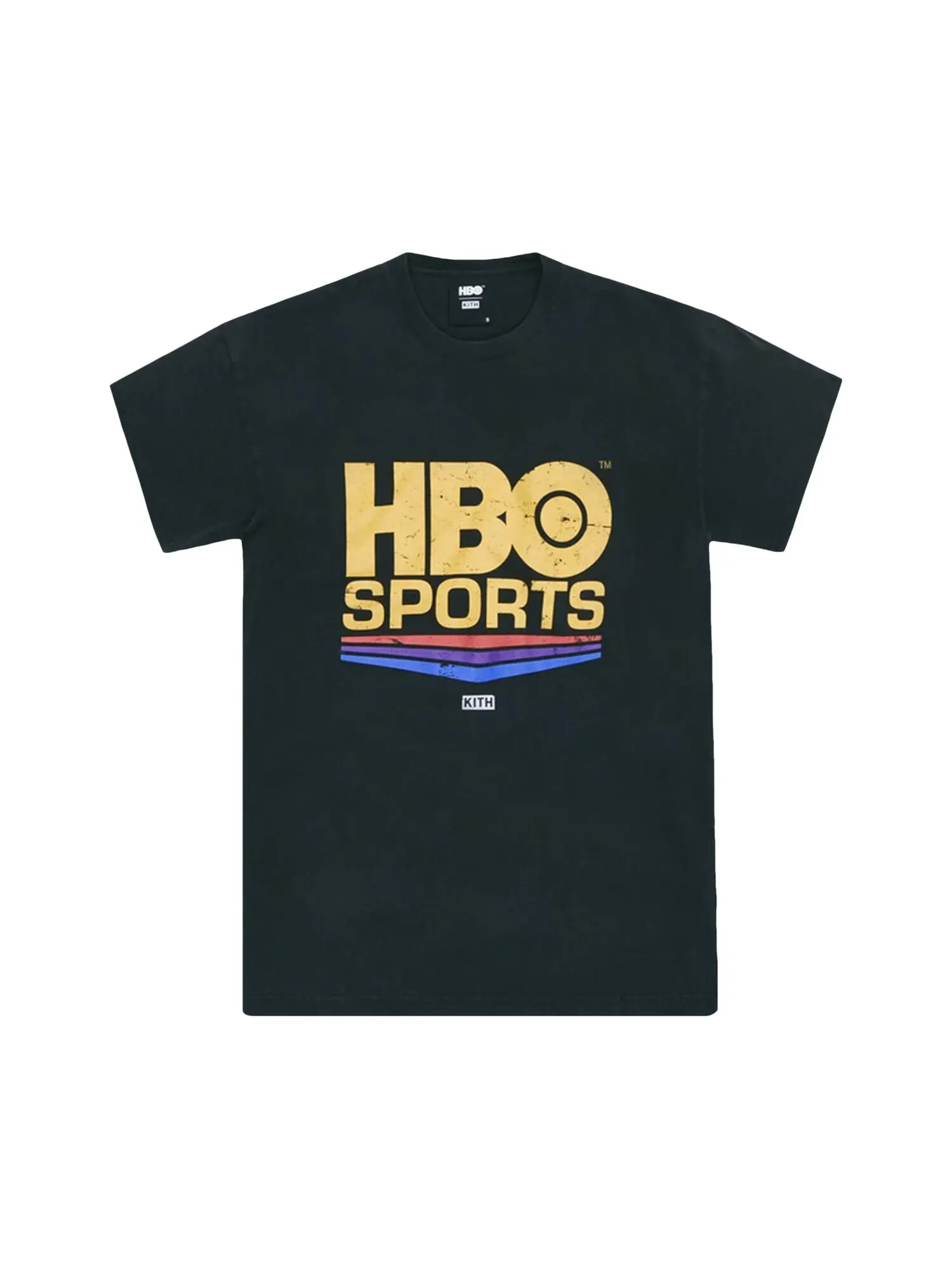 Спортивная винтажная футболка Kith For Hbo — изображение 1 из 1, черный