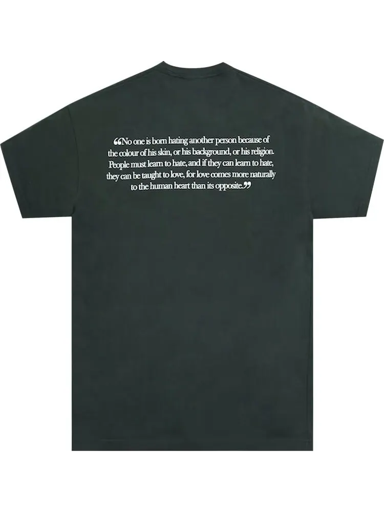 Футболка Kith x Mandela Learn To Love Tee 'Stadium' — изображение 2 из 2, черный