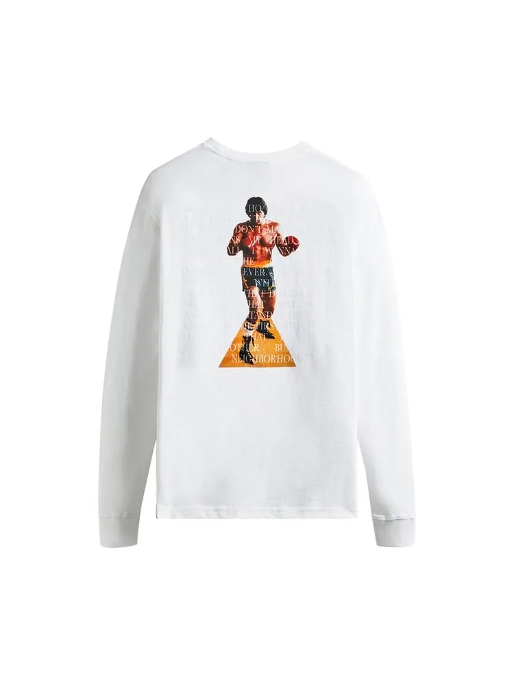 Лонгслив Kith For Rocky Go The Distance Long-Sleeve Tee 'White' — изображение 2 из 2, белый