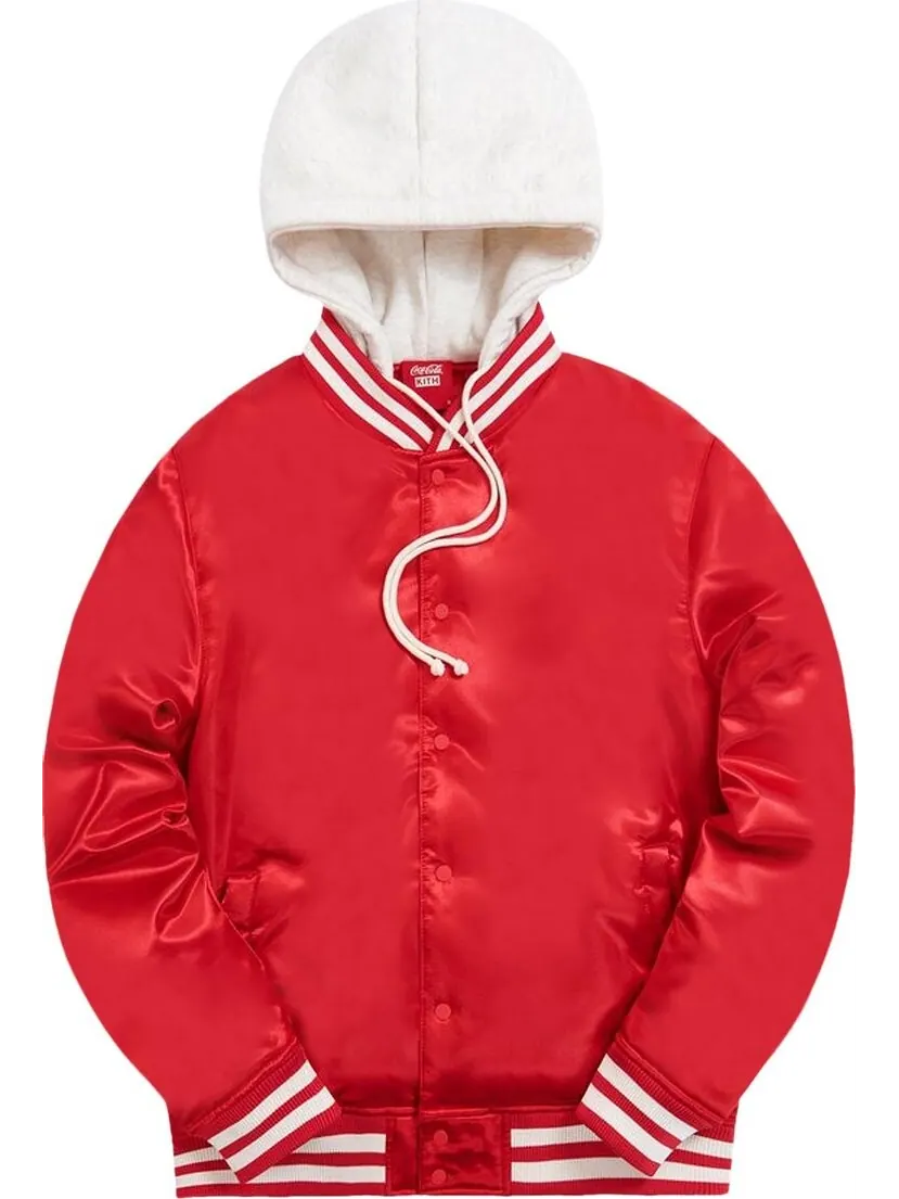 Куртка Kith x Coca-Cola Gorman Jacket 'Maroon' — изображение 1 из 1, красный