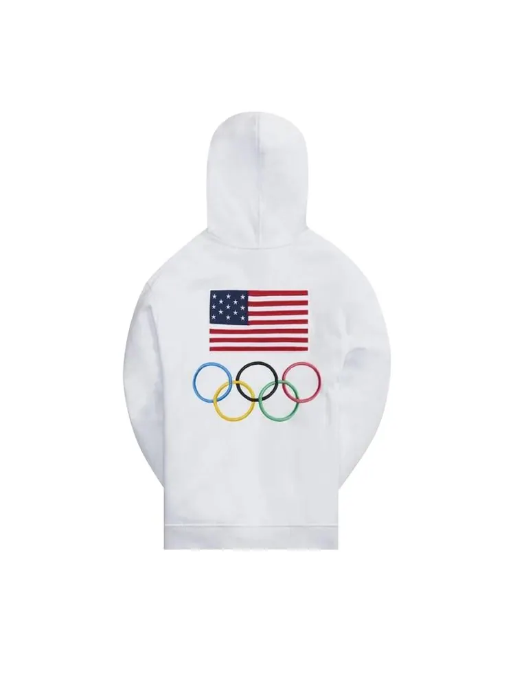 Худи Kith For Team USA Flag Williams III Hoodie White — изображение 2 из 2, белый