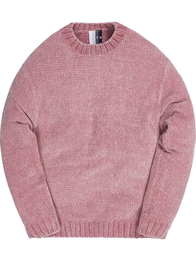 Толстовка Kith Meyer Chenille Crewneck 'Pale Mauve' — изображение 1 из 1, розовый
