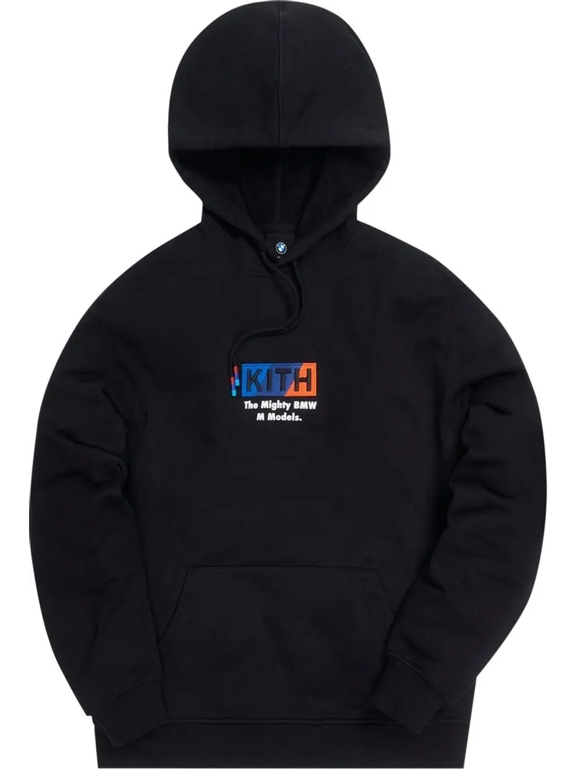 Худи Kith For BMW M Sport Logo Hoodie 'Black' — изображение 1 из 1, черный