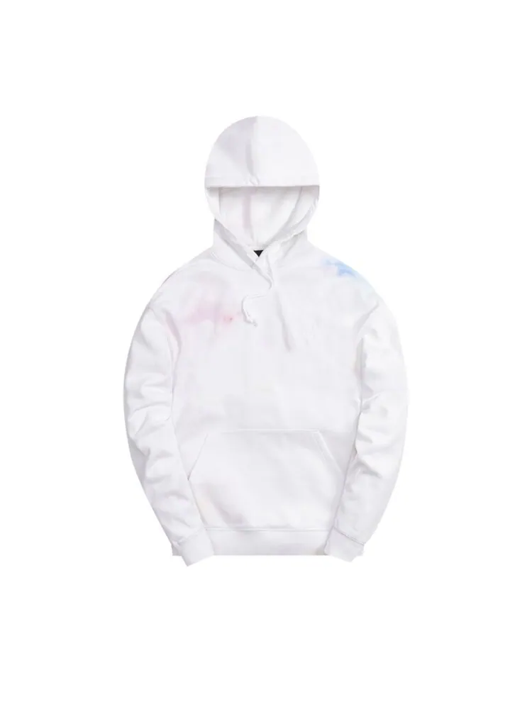 Худи Kith Tie Dye Williams III Hoodie 'White/Red' — изображение 1 из 1, белый
