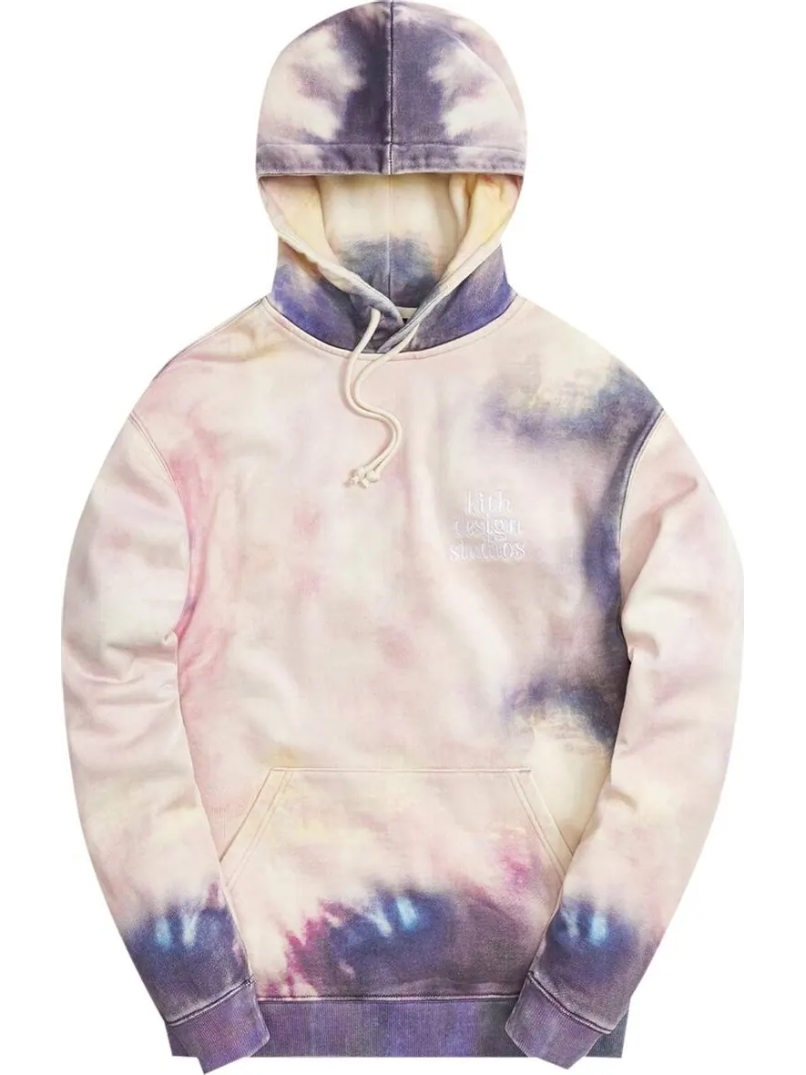 Худи Kith Tie Dye Williams III Hoodie 'Purple/Pink' — изображение 1 из 1, мульти