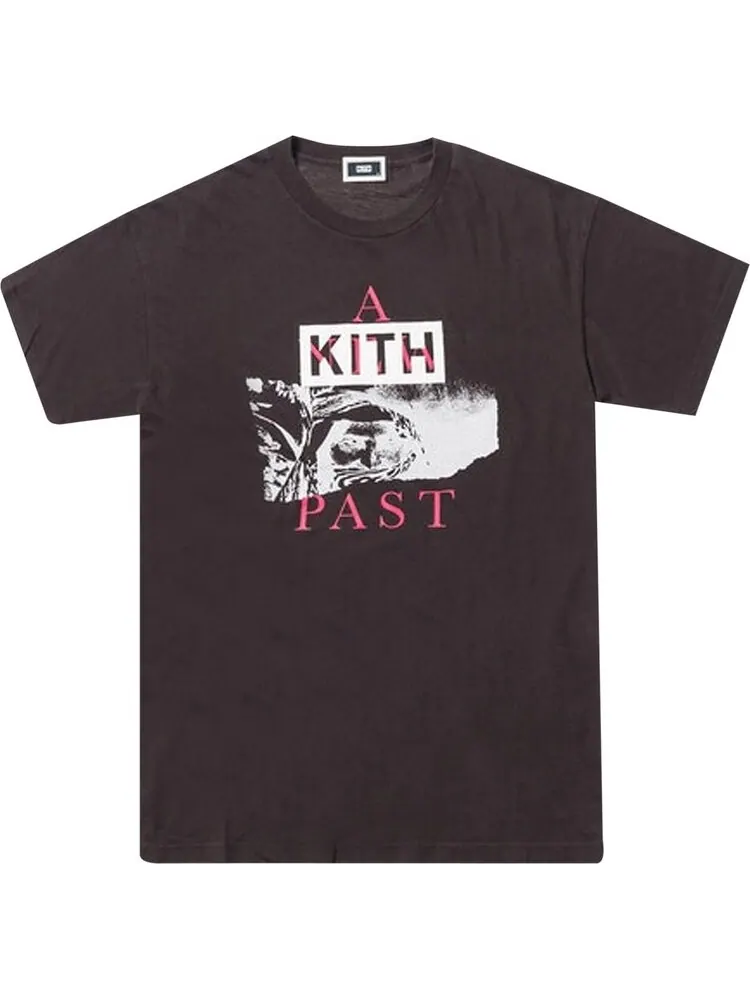 Футболка Kith New Past Tee 'Black' — изображение 1 из 1, черный