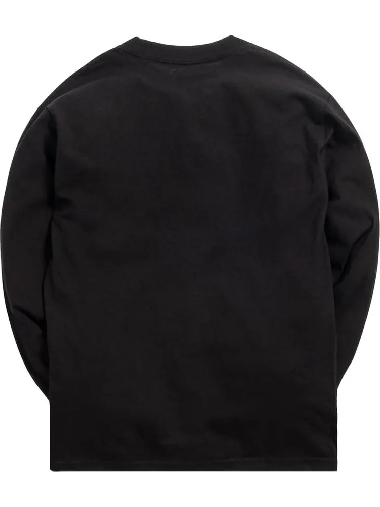 Футболка Kith Hollywood Long-Sleeve T-Shirt 'Black' — изображение 2 из 2, черный