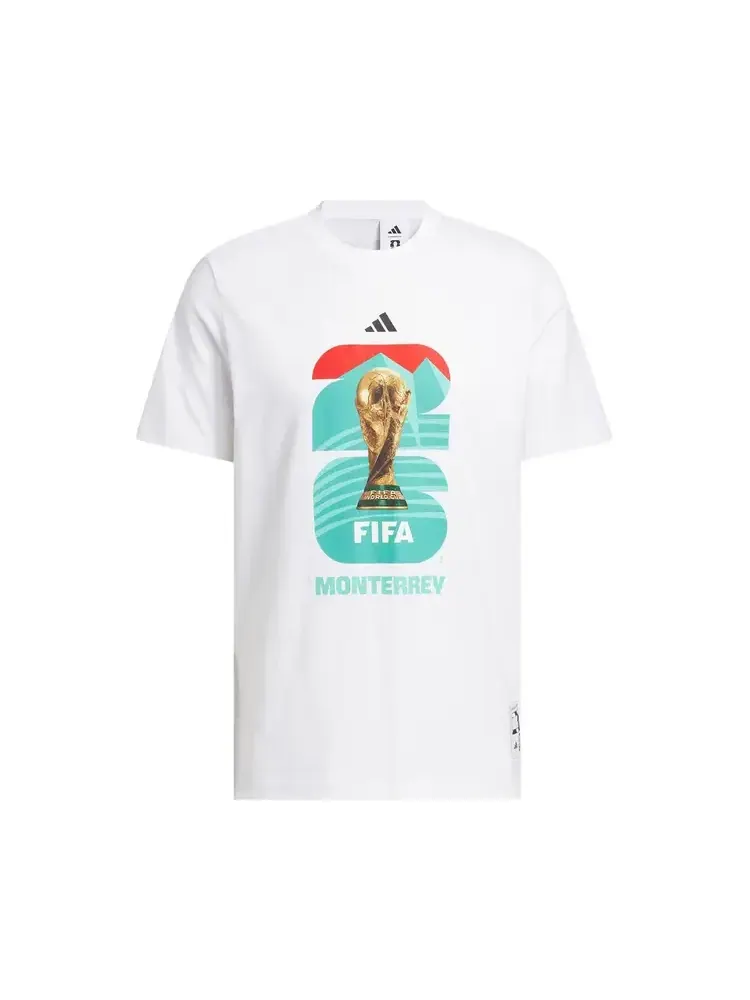 Футболка Adidas FIFA World Cup 26 Host City Monterrey Graphic — изображение 1 из 1, белый