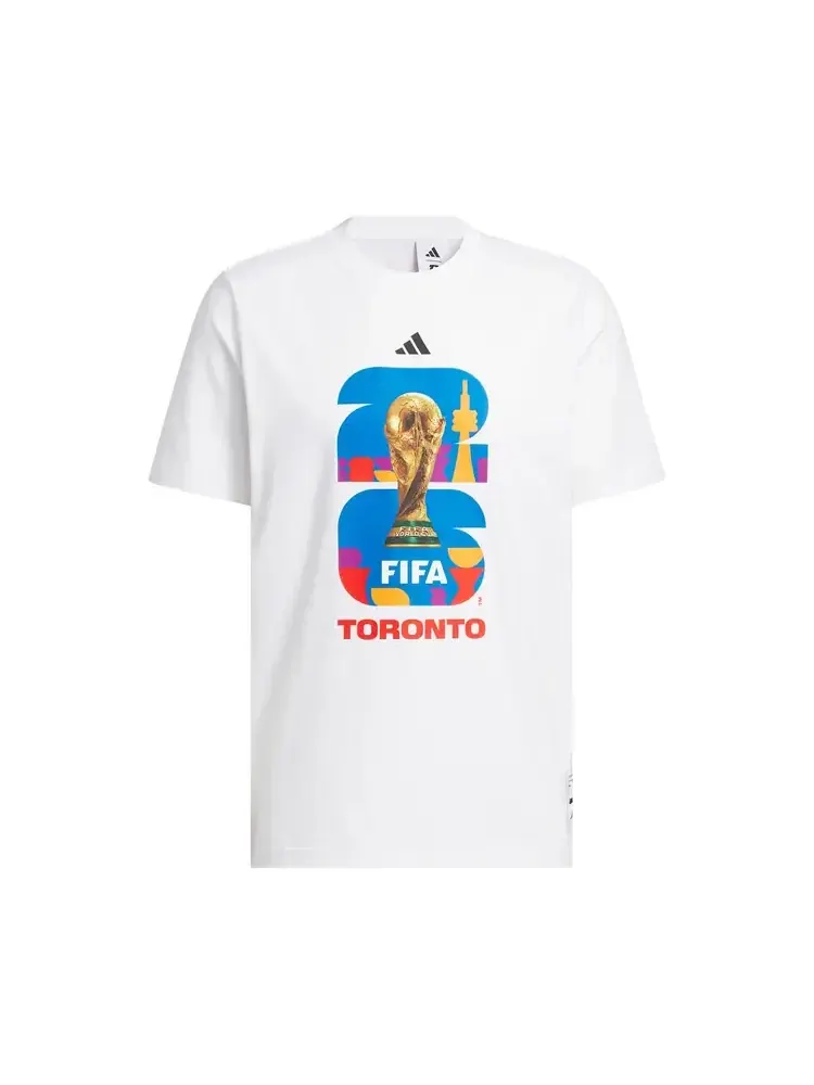Футболка Adidas FIFA World Cup 26 Host City Toronto — изображение 1 из 1, белый