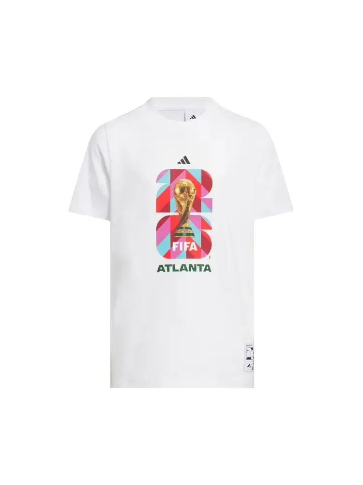Футболка Adidas FIFA World Cup 26 Host City Atlanta — изображение 1 из 1, белый