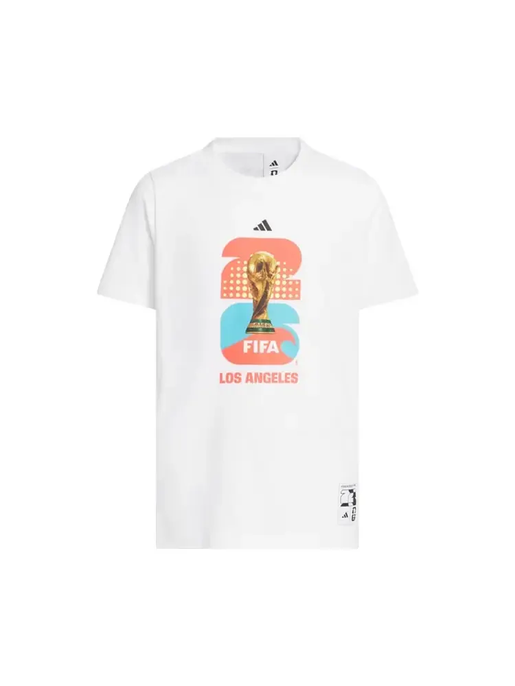 Футболка Adidas FIFA World Cup 26 Host City Los Angeles — изображение 1 из 1, белый