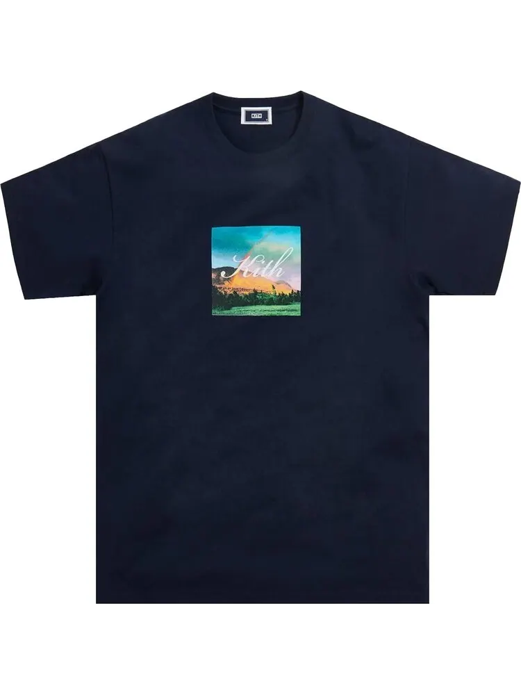 Футболка Kith Pot Of Gold Tee 'Navy' — изображение 1 из 1, синий