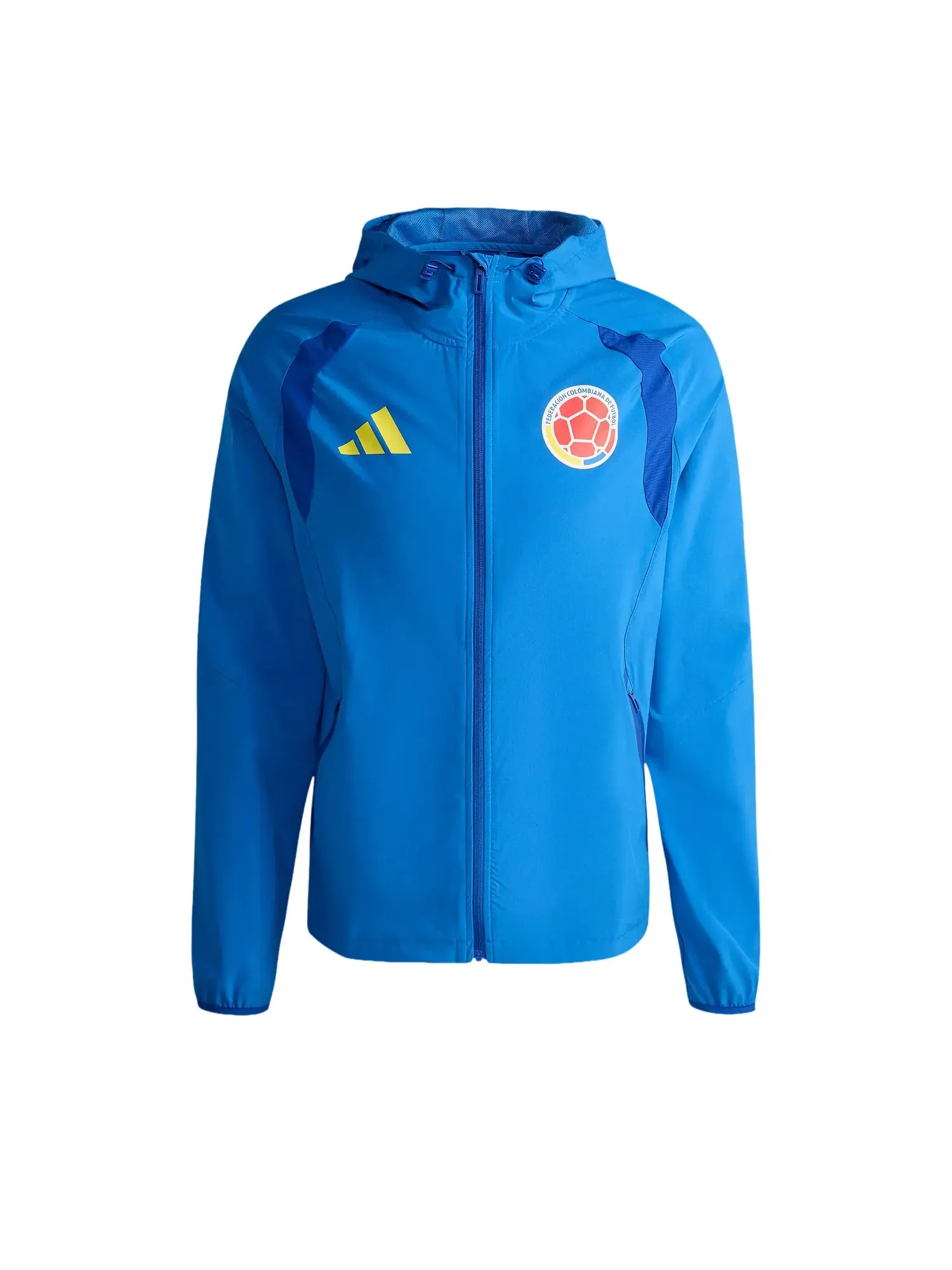 Ветровка Adidas Colombia Tiro Travel Full Zip Windbreaker — изображение 1 из 1, синий