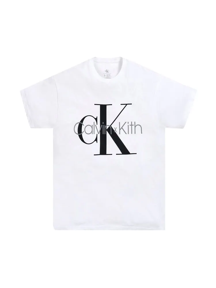 Футболка Kith For Calvin Klein Tee 'White' — изображение 1 из 1, белый