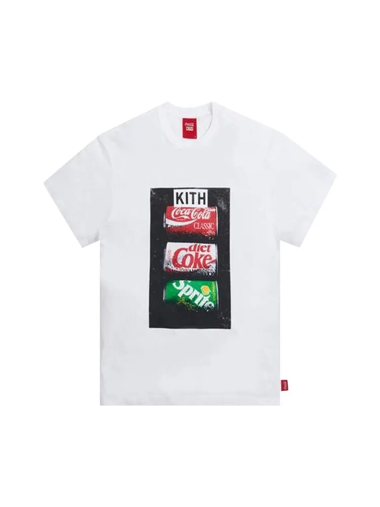Футболка Kith x Coca-Cola Flavors Vintage Tee 'White' — изображение 1 из 1, белый