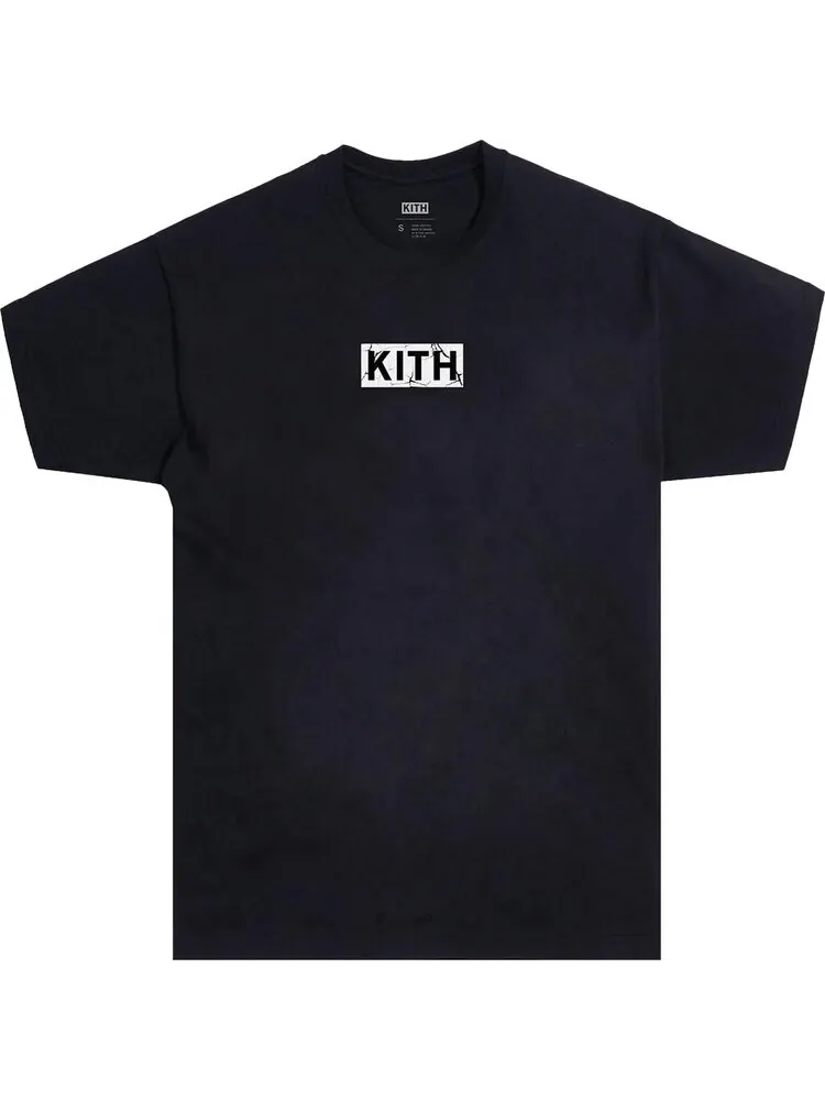Футболка Kith Fix The System Tee 'Black' — изображение 1 из 1, черный