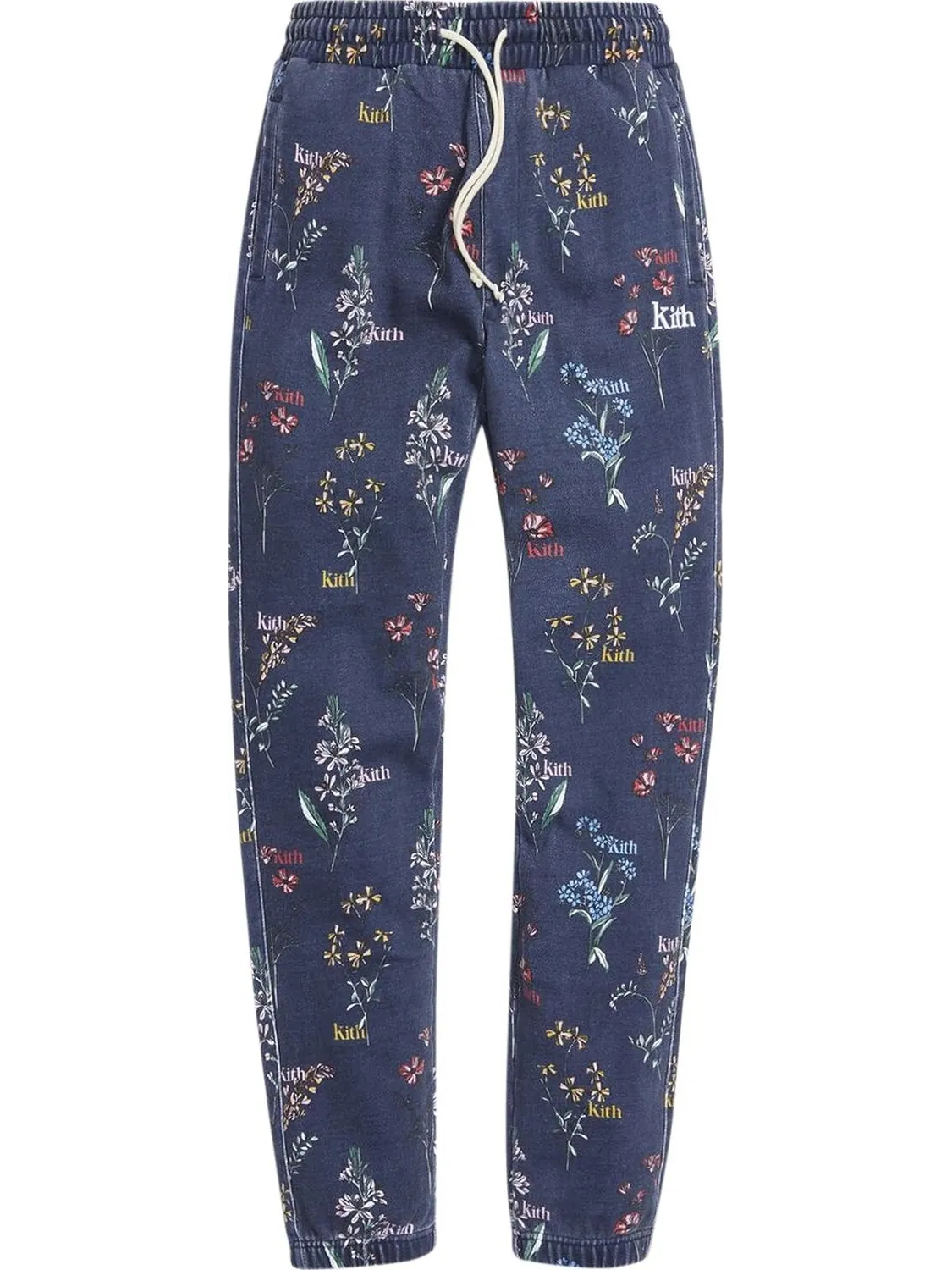 Спортивные брюки Kith Botanical Floral Williams I Sweatpant 'Nocturnal' — изображение 1 из 1, синий