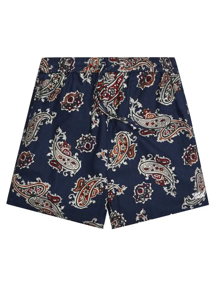 Шорты Kith Silk Cotton Printed Active Shorts Nocturnal — изображение 1 из 1, разноцветный